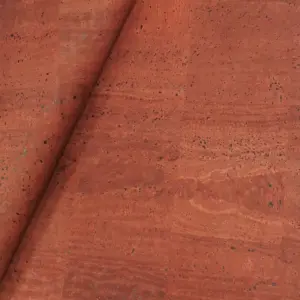 This is a brick superior cork fabric