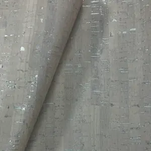 This is a pearl shinning cork fabric