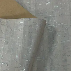 This is a pearl shinning cork fabric