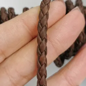This is a 5mm brown superior braided round cork cord