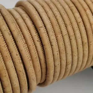 This is a 5mm natural superior round cork cord