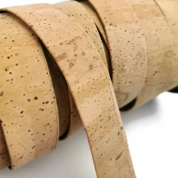 This is a 24mm natural superior flat cork cord