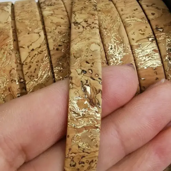 This is a 10mm golden roots flat cork cord