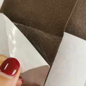 This is a brown self adhesive lining