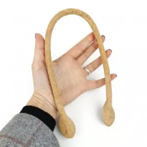 This is a 55cm natural cork handbag handle