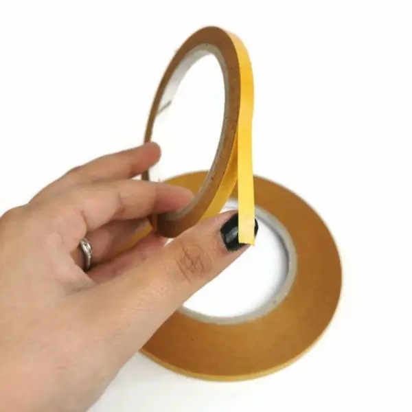 This is a yellow 9mm double sided tape
